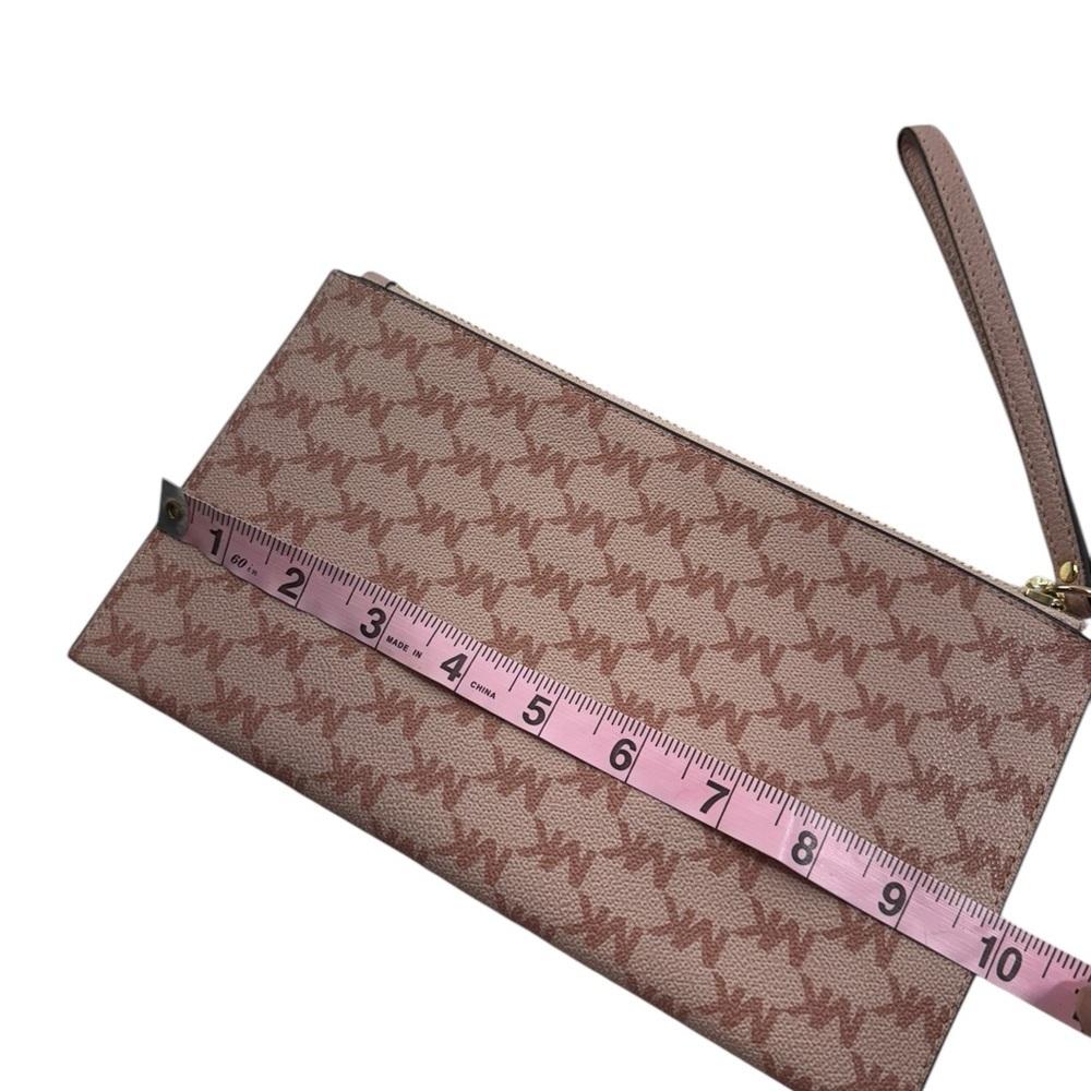 Michael Kors Jet Set Travel Large Zip Clutch Wristlet Clutch - Picture 4 of 6